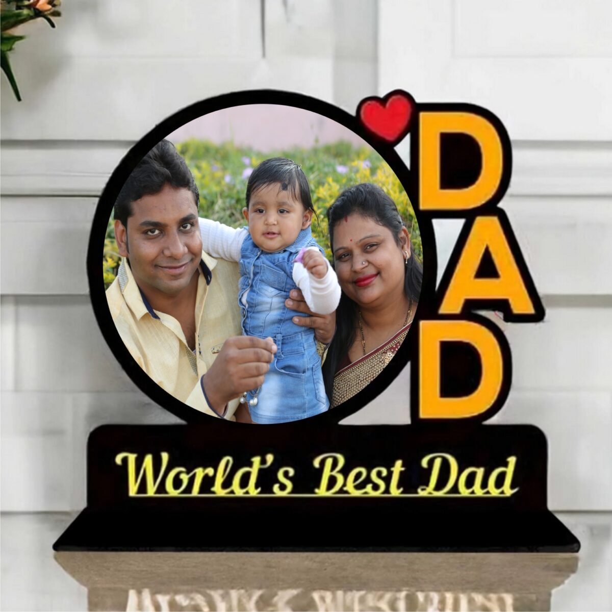 12x12 Inches Dad Photo Cutout for Fathers Day