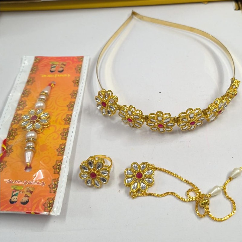 Bhabhi 4 In 1 Combo Set gift on Rakshabandhan