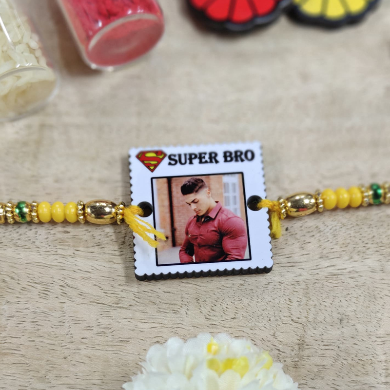 Super Bro Personalized Rakhi