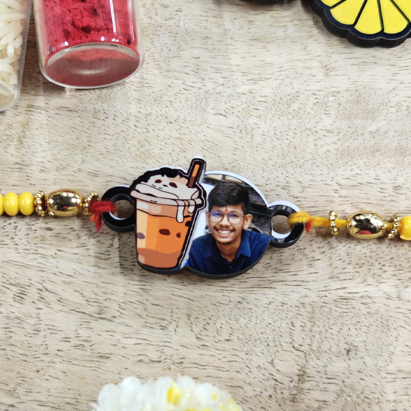 Personalized Food Fridge Magnet Rakhi