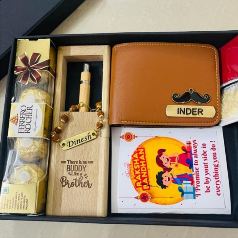 4 In 1 Rakshabandhan Combo for Brother Workoholic