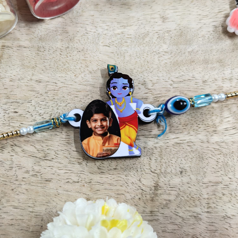 Personalized Kids Krishna Ji Rakhi